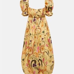 Agua Bendita Canoa Habitat midi dress